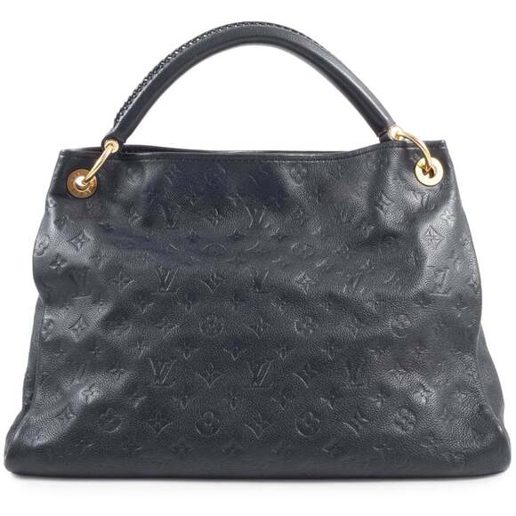 LOUIS VUITTON Handbags - Louis Vuitton Artsy MM Shoulder Bag M93448 Monogram Empreinte Leather Black W...